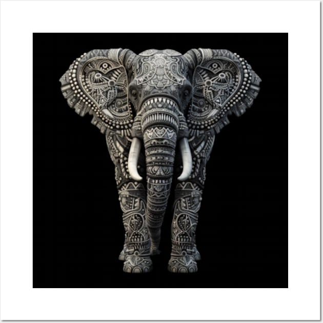 Elephant Resilience Displayed Wall Art by PaladinoGift